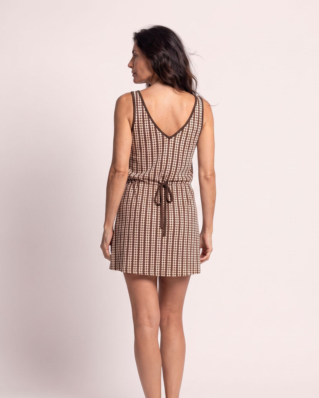 The Ischia Cover-Up - [Striped] - back