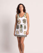The Ischia Cover-Up - [White Plants] - front