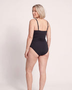 The Manarola Swimsuit - [Black] - back