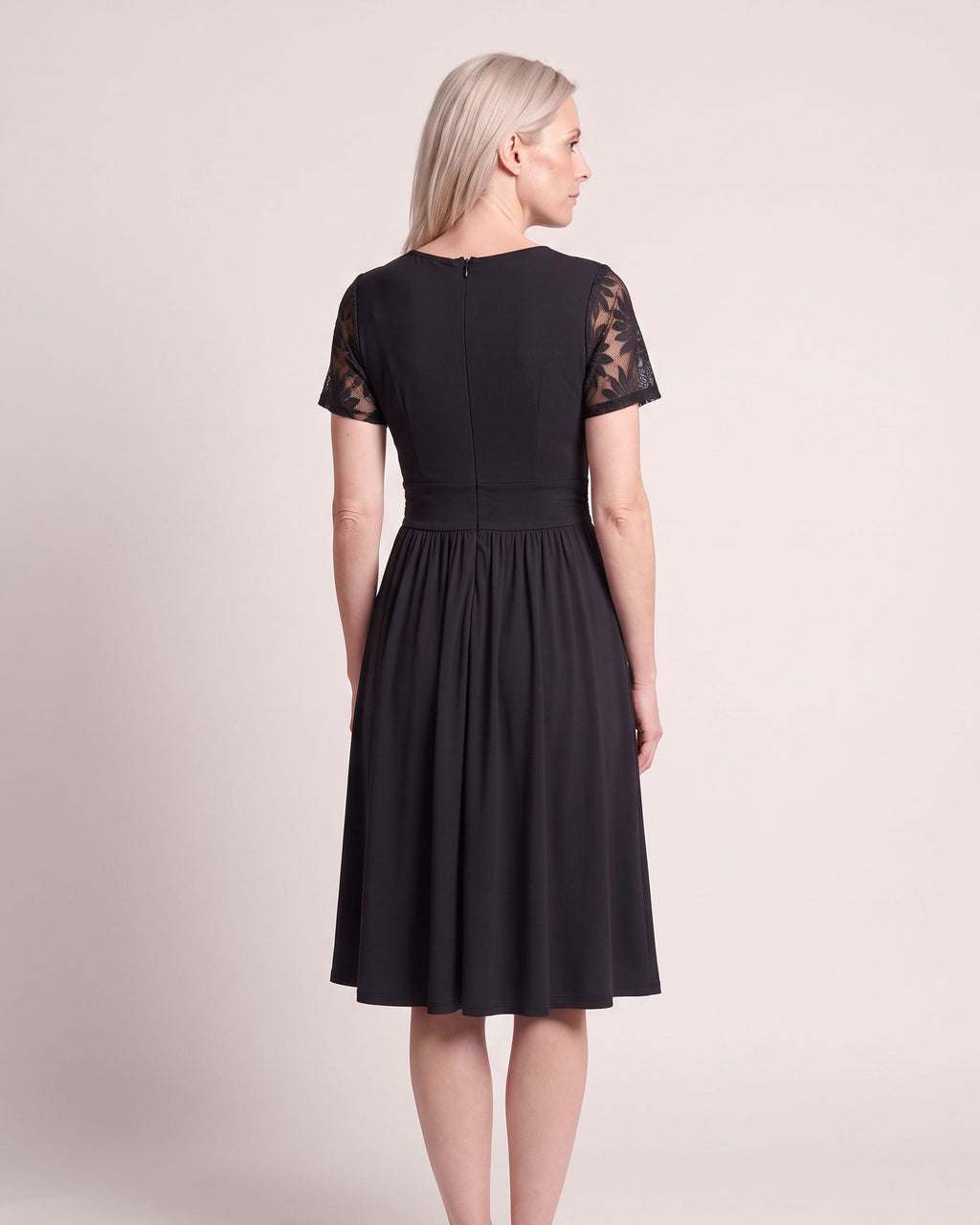 The Menton Sundress - [Black] - back