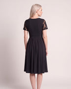The Menton Sundress - [Black] - back