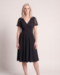 The Menton Sundress - [Black] - front