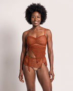 The Milos Tankini - [Red] - front