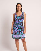 The Mykonos Sundress - [Black Tribal] - front