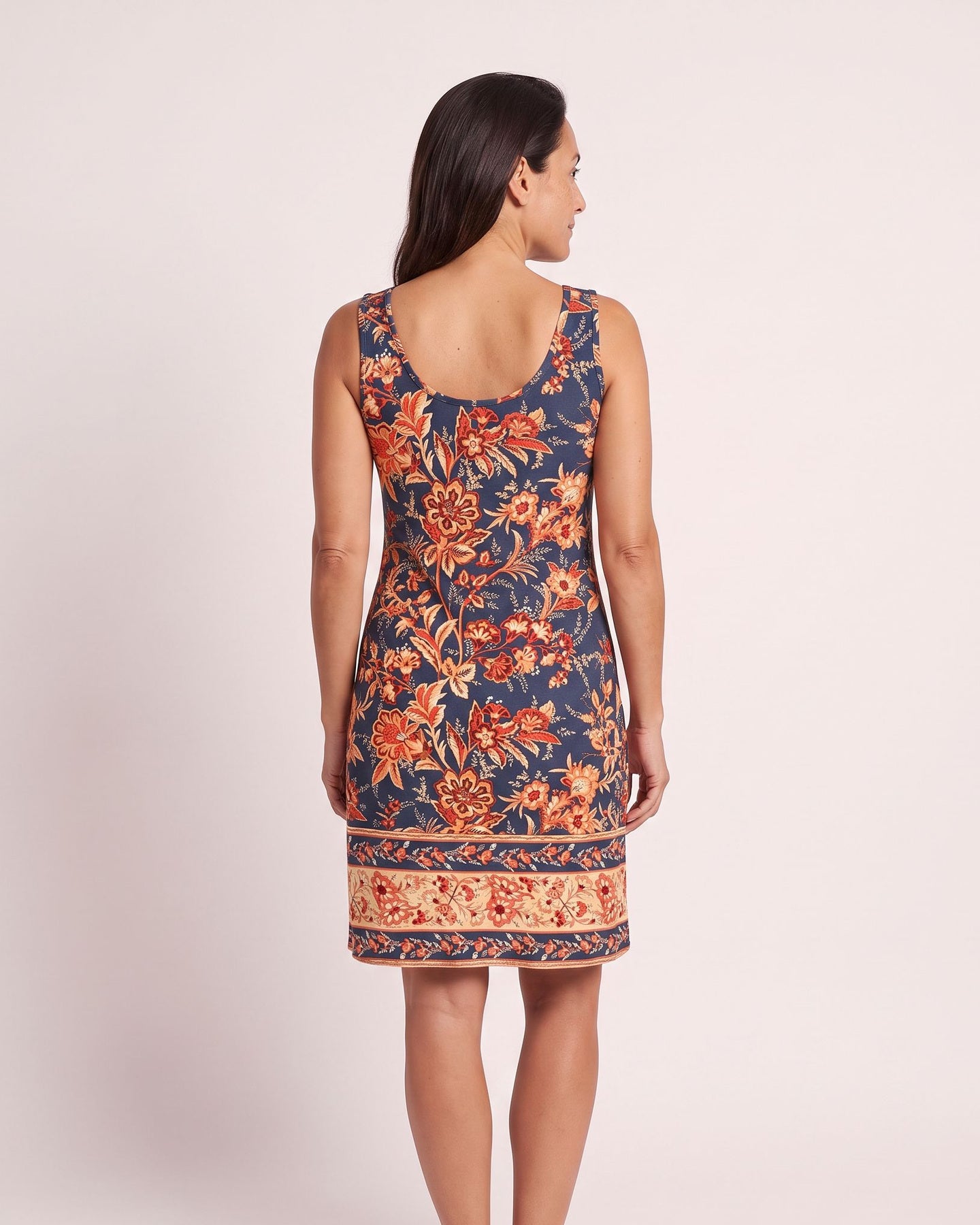 The Mykonos Sundress - [Multi Color Tribal] - back