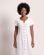 The Paros Sundress - [White] - front
