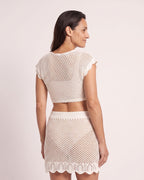The Portofino Cover-Up - [White] - back