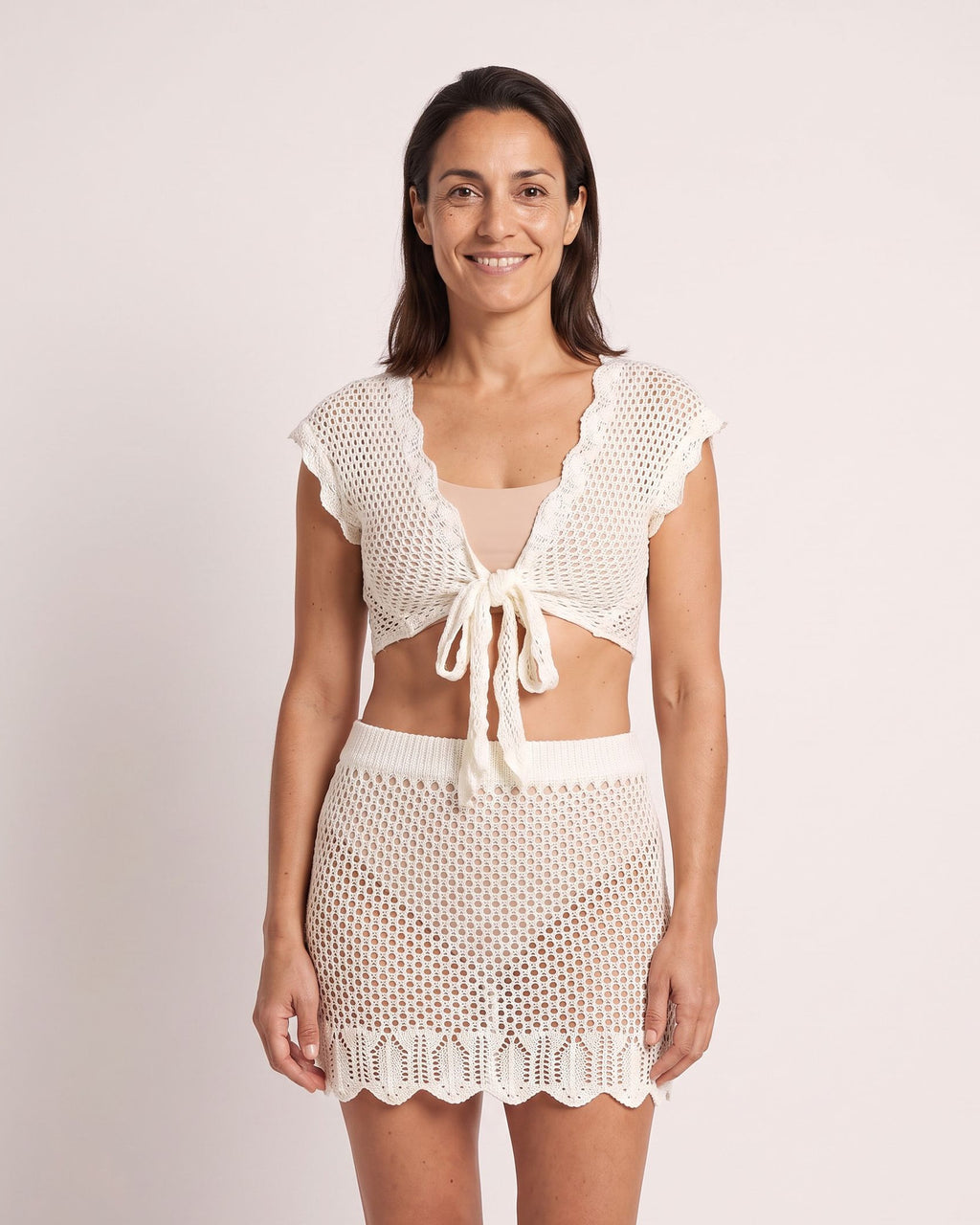 The Portofino Cover-Up - [White] - front