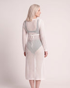The Positano Cover-Up - [White] - back
