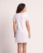 The Rhodes Sundress - [Beige] - back