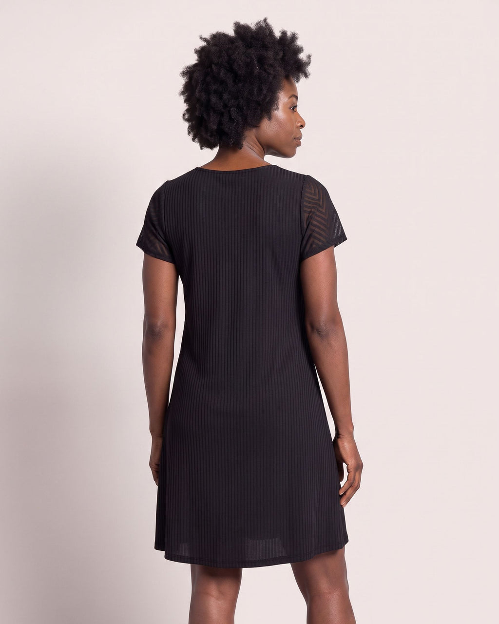 The Saint-Tropez Sundress - [Black] - back