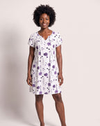 The Saint-Tropez Sundress - [White Floral] - front