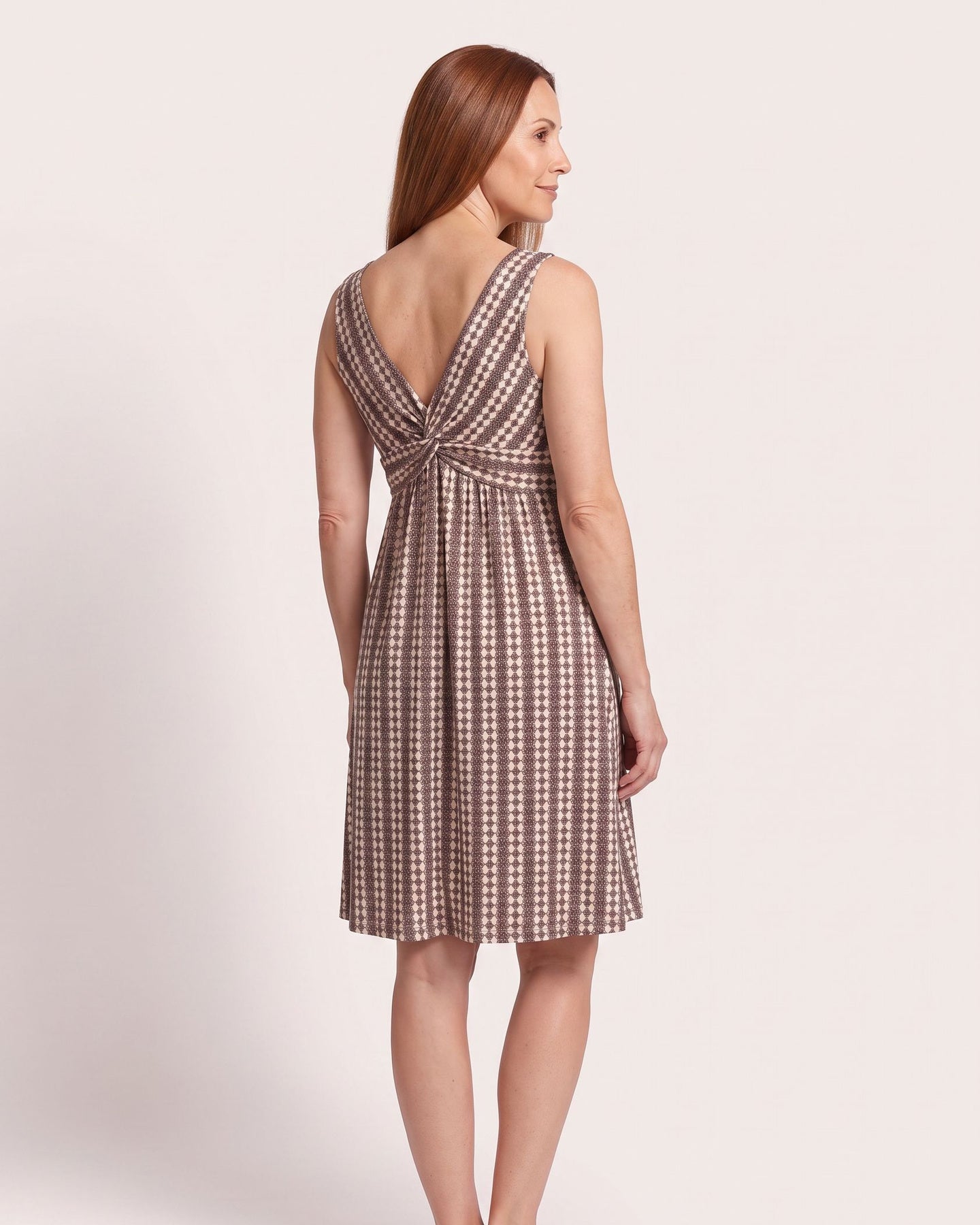 The Sainte-Maxime Sundress - [Coffee] - back