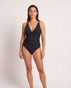 The Sestri Swimsuit - [Black] - front