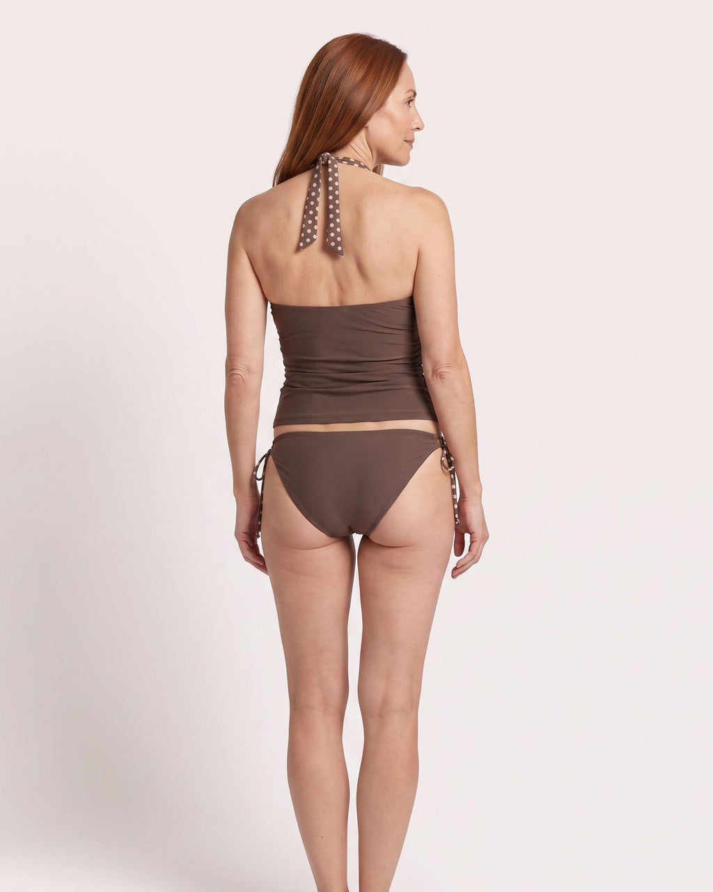 The Sifnos Tankini - [Brown] - back