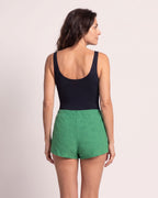 The Sorrento Beach Shorts - [Green] - back