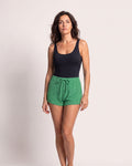 The Sorrento Beach Shorts - [Green] - front