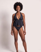 The Spetses Tankini - [Black] - front