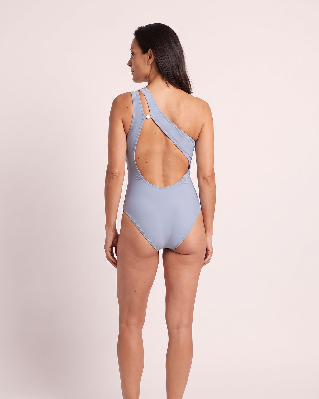 The Tellaro Swimsuit - [Sky Blue] - back