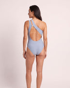 The Tellaro Swimsuit - [Sky Blue] - back