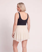 The Tropea Beach Skirt - [Off White] - back