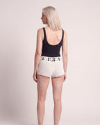 The Viareggio Beach Shorts - [White] - back