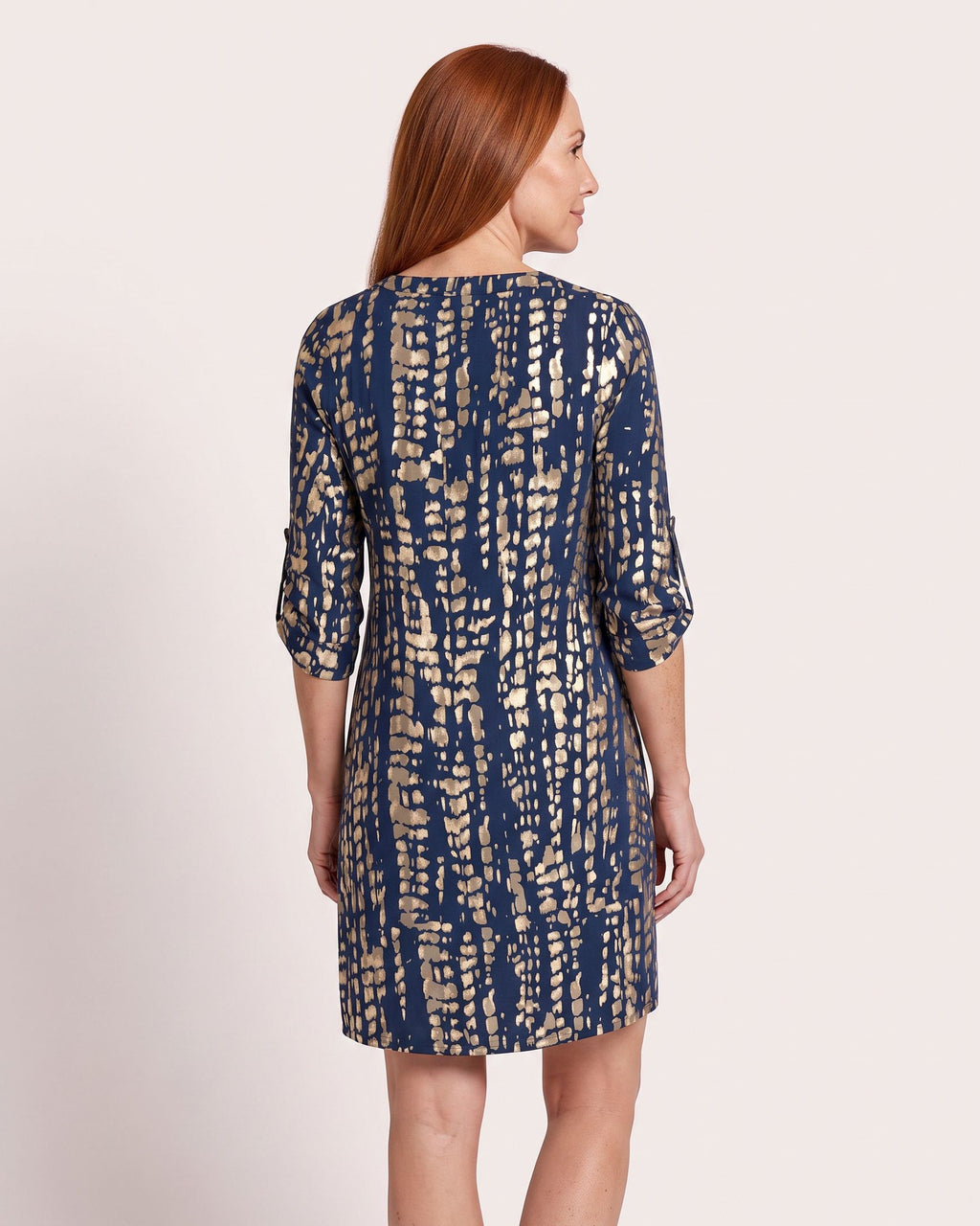 The Èze Sundress - [Blue Tie Dye] - back